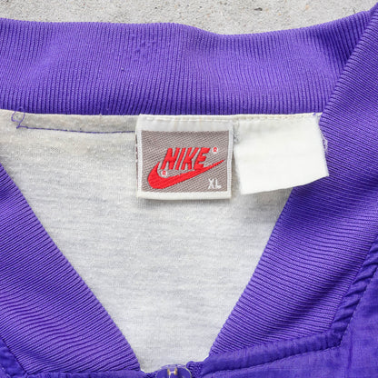 Nike Spellout Embroidered Bomber Jacket - 90s (XL)