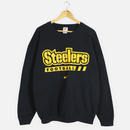 Vintage Nike Pittsburgh Steelers Sweatshirt - L