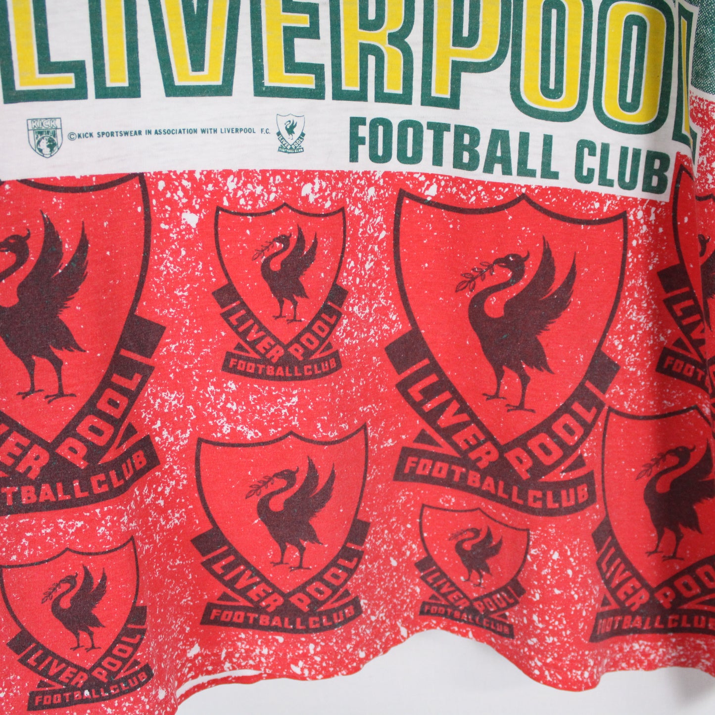 Vintage 1992 Liverpool FC AOP Tee - XL