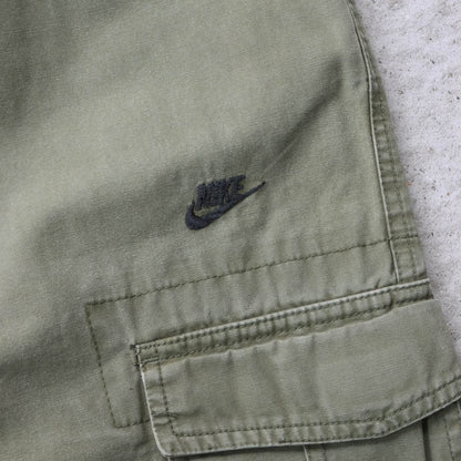 Nike Embroidered Swoosh Military Cargo Pants - 2000s (M)