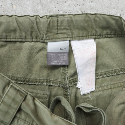 Nike Embroidered Swoosh Military Cargo Pants - 2000s (M)