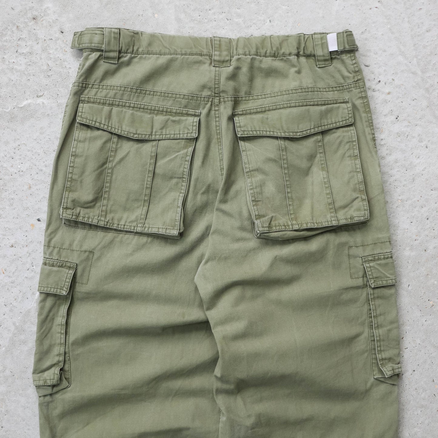Nike Embroidered Swoosh Military Cargo Pants - 2000s (M)