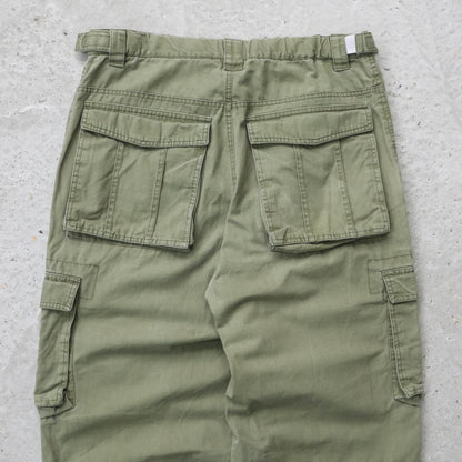 Nike Embroidered Swoosh Military Cargo Pants - 2000s (M)