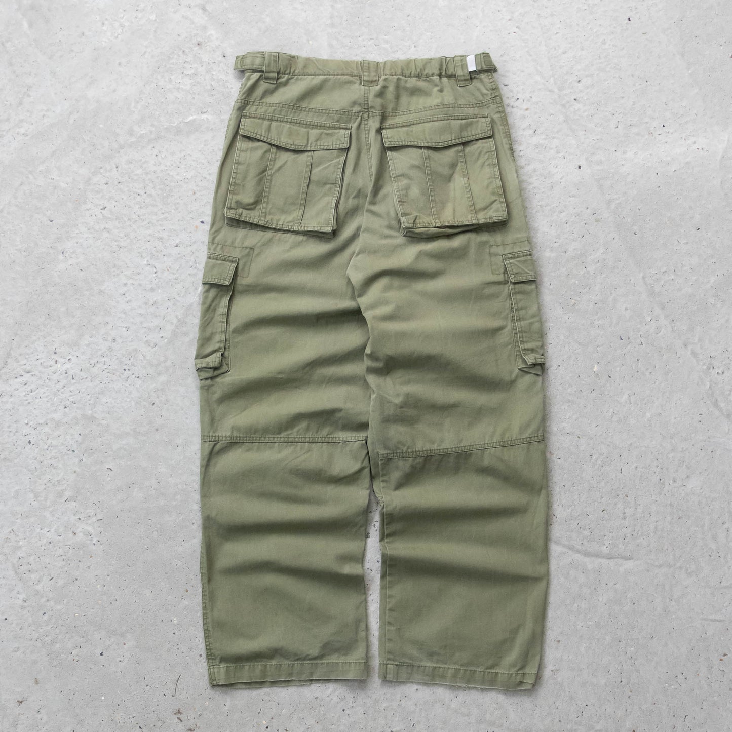 Nike Embroidered Swoosh Military Cargo Pants - 2000s (M)