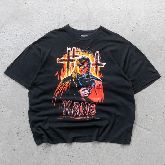 Kane WWF Burning Crosses Euro Tee - 1998 (XL)
