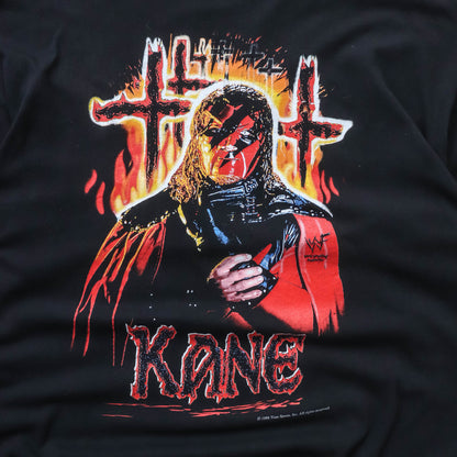 Kane WWF Burning Crosses Euro Tee - 1998 (XL)
