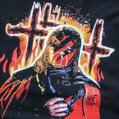 Kane WWF Burning Crosses Euro Tee - 1998 (XL)