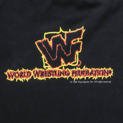 Kane WWF Burning Crosses Euro Tee - 1998 (XL)