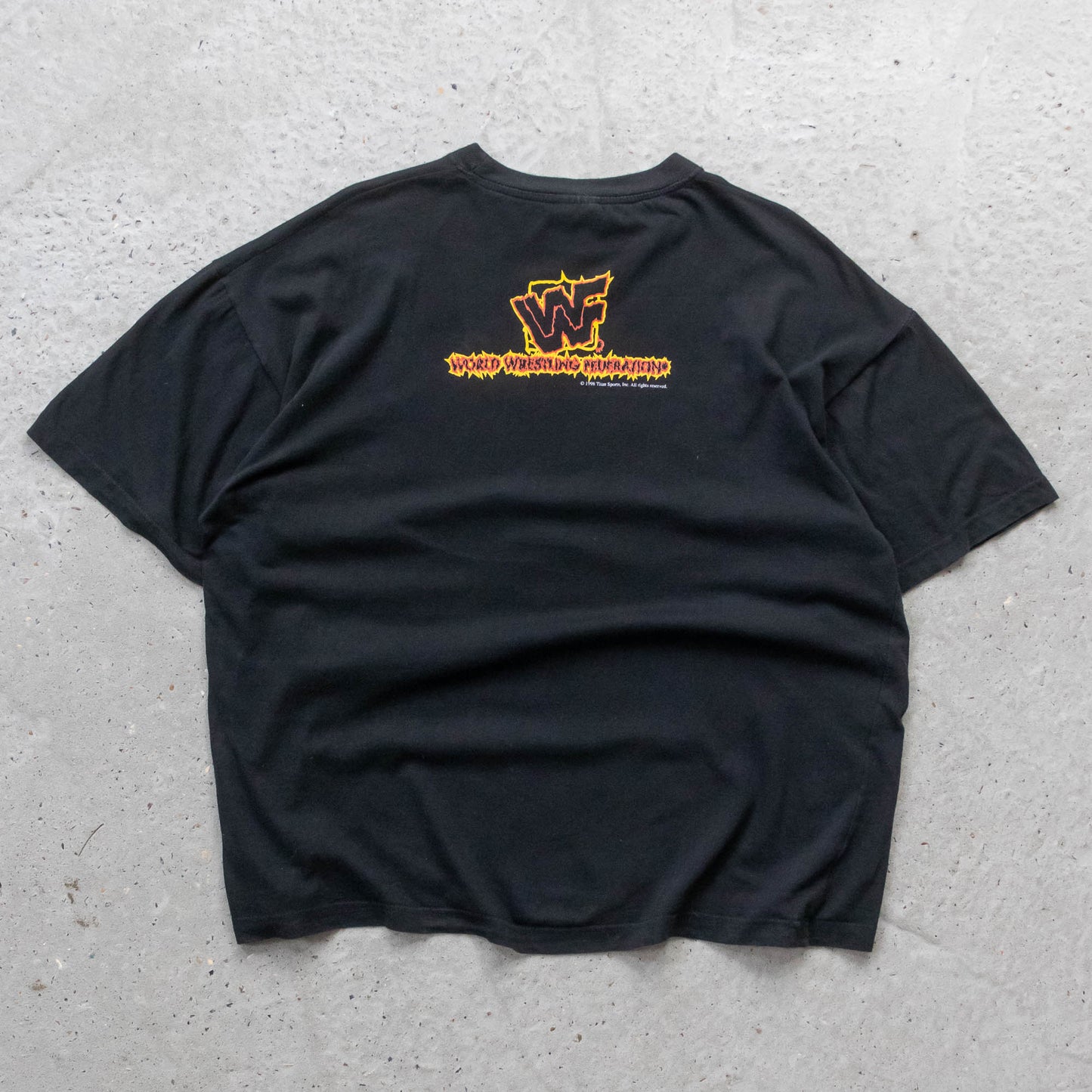 Kane WWF Burning Crosses Euro Tee - 1998 (XL)