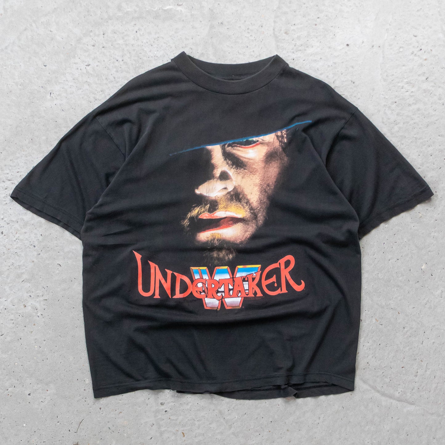 Undertaker WWF Big Face Euro Tee - 1993 (XL)