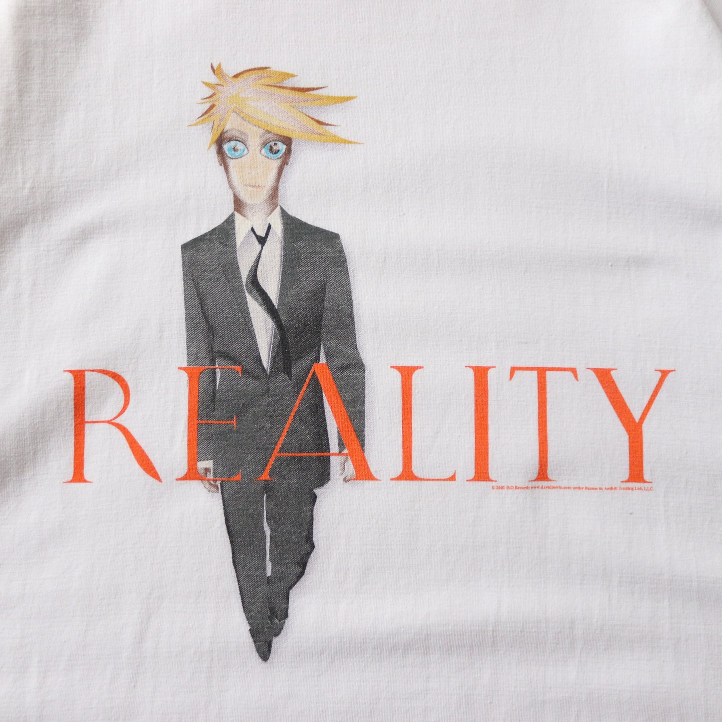 Vintage 2003 David Bowie Reality Tour Tee - XL
