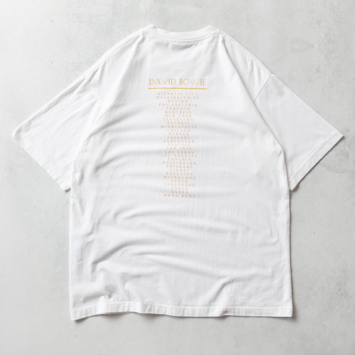 Vintage 2003 David Bowie Reality Tour Tee - XL