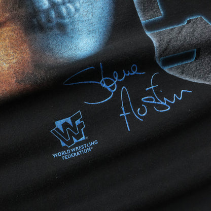 Stone Cold Steve Austin WWF Split Face Tee - 1997 (XL)