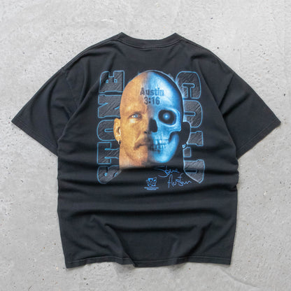Stone Cold Steve Austin WWF Split Face Tee - 1997 (XL)