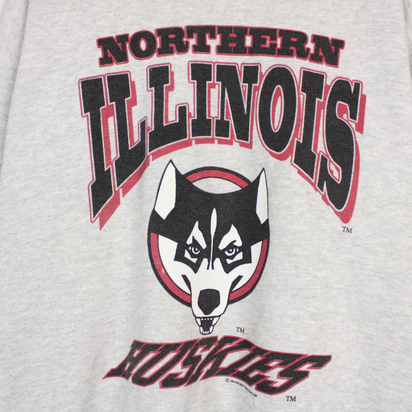 Vintage 1994 Northern Illinois Huskies NCAA Crewneck - L