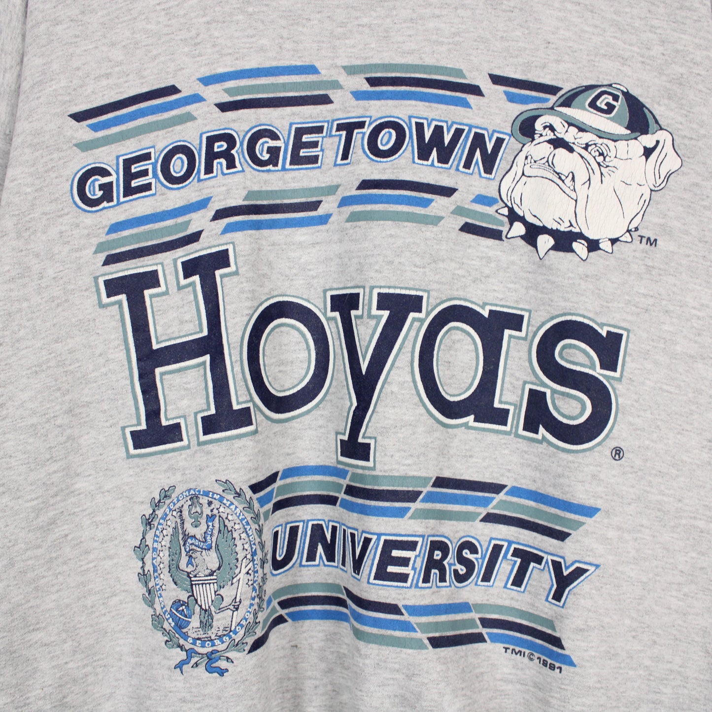 Vintage 1991 Georgetown Hoyas NCAA Crewneck - M