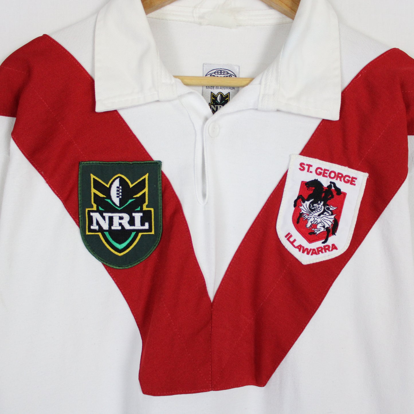 Vintage 1998 St George Illawarra Dragons NRL Jersey - M