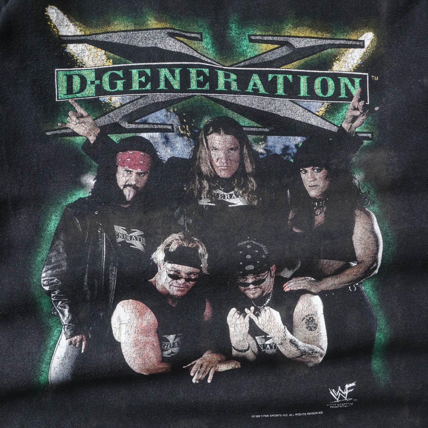 Vintage 1998 D-Generation X WWF Tee - L