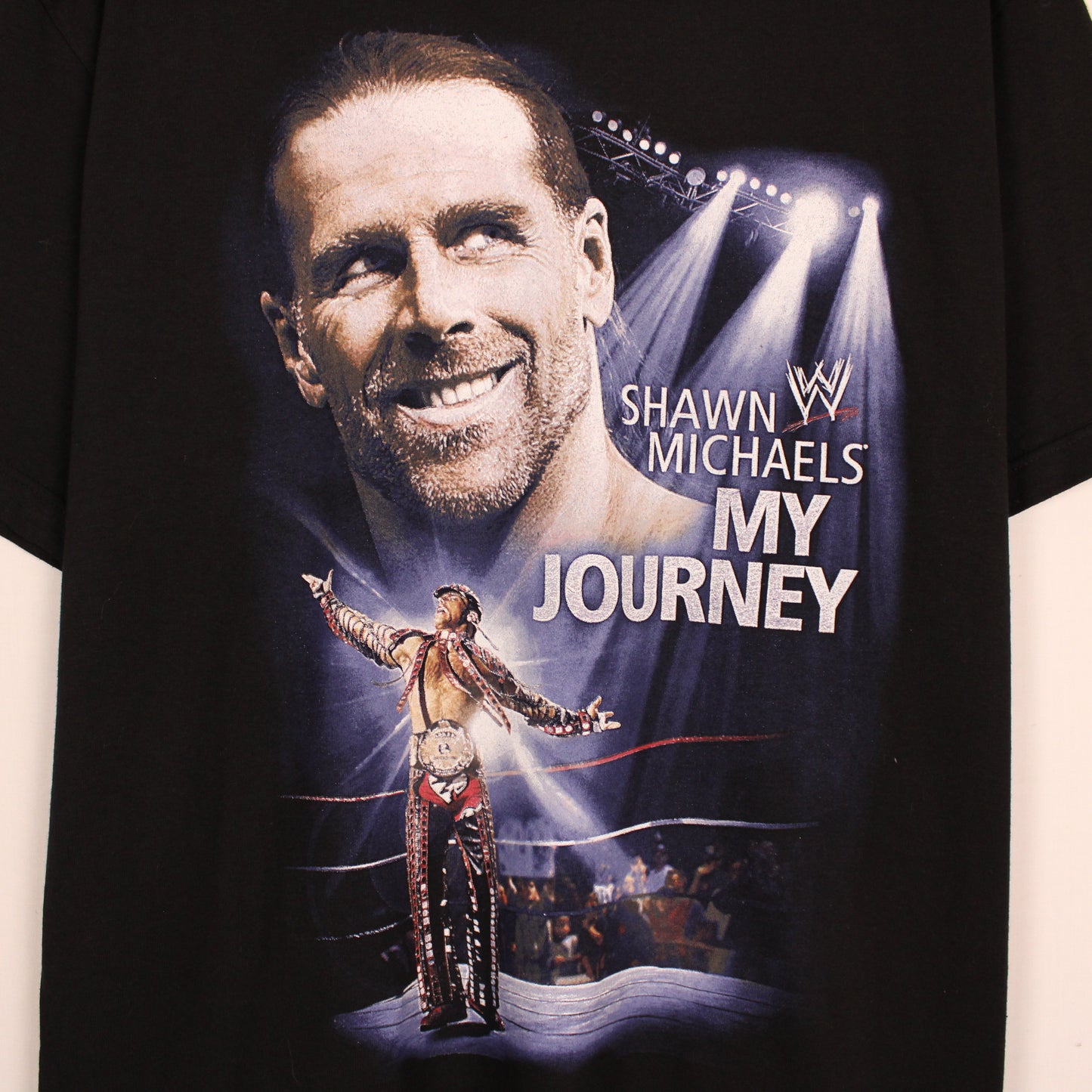 Vintage WWE Shawn Michaels 'My Journey' Tee - L