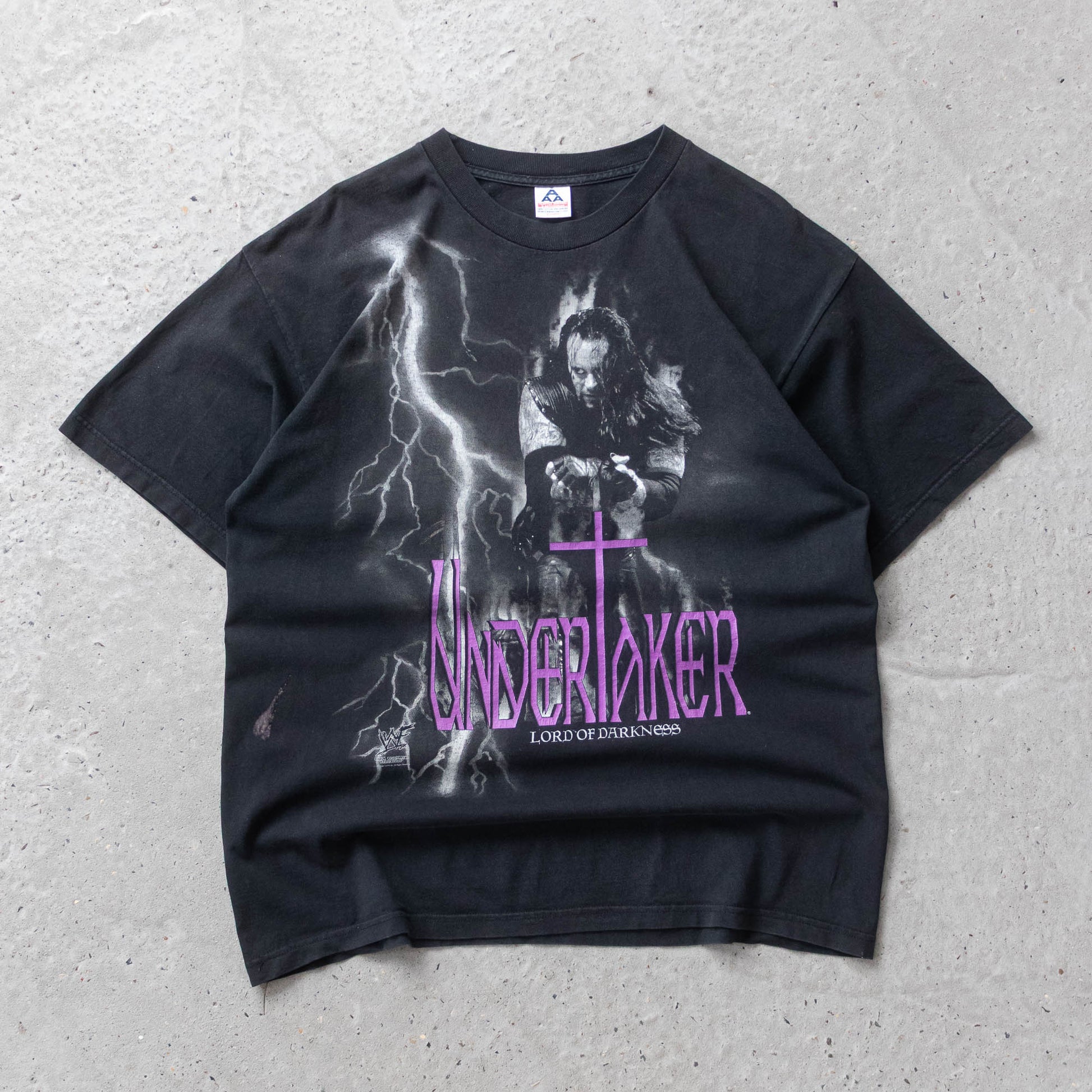 Vintage 1998 Undertaker Lord of Darkness WWF Tee - XL - AL Vintage