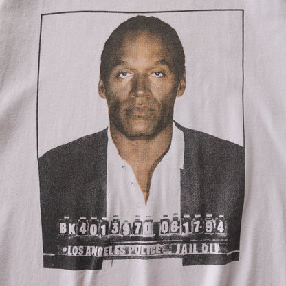 Vintage 90s OJ Simpson 4th Down Life To Go Tee - XL