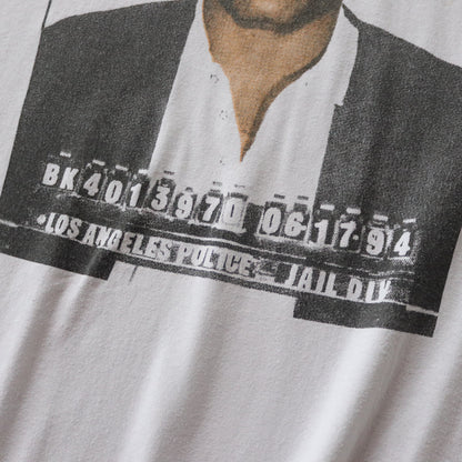 Vintage 90s OJ Simpson 4th Down Life To Go Tee - XL