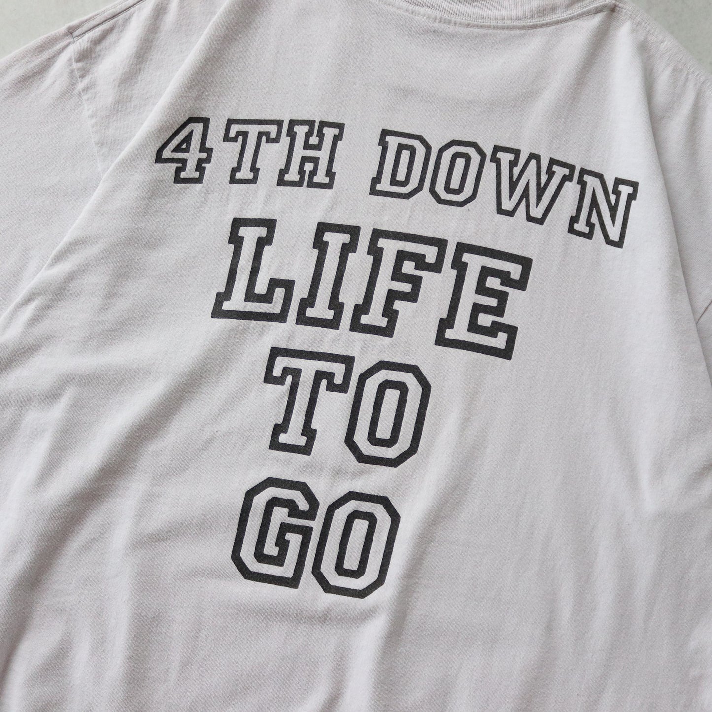 Vintage 90s OJ Simpson 4th Down Life To Go Tee - XL