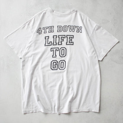Vintage 90s OJ Simpson 4th Down Life To Go Tee - XL