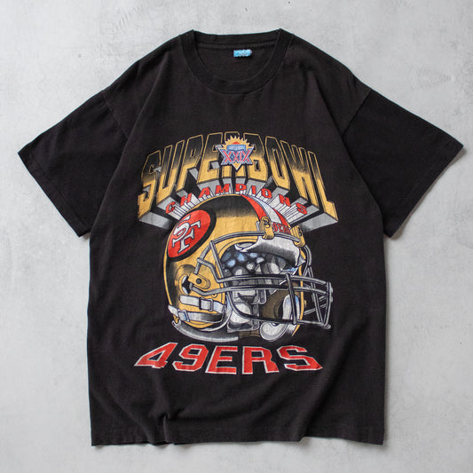 Vintage 1995 San Francisco 49ers Super Bowl Champions Tee - L