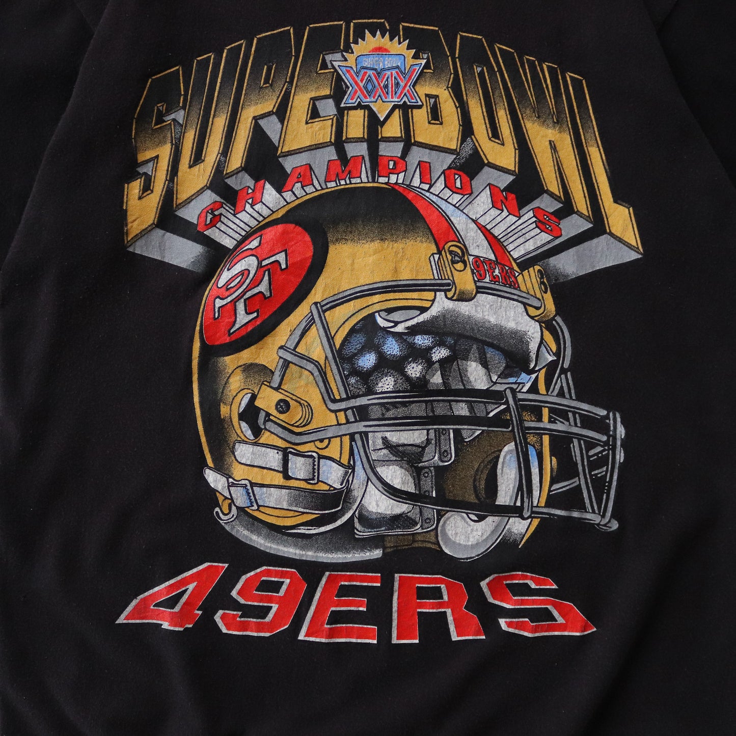 Vintage 1995 San Francisco 49ers Super Bowl Champions Tee - L