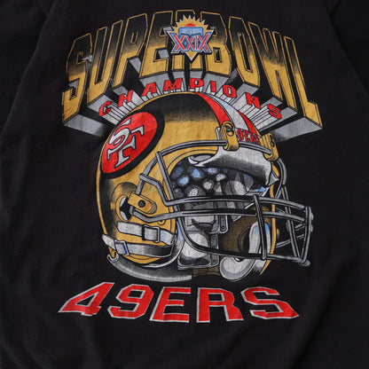 Vintage 1995 San Francisco 49ers Super Bowl Champions Tee - L