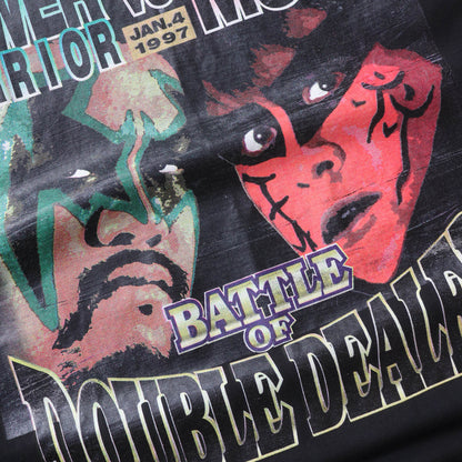 Vintage 1997 Great Muta vs Power Warrior NJPW Tee - L