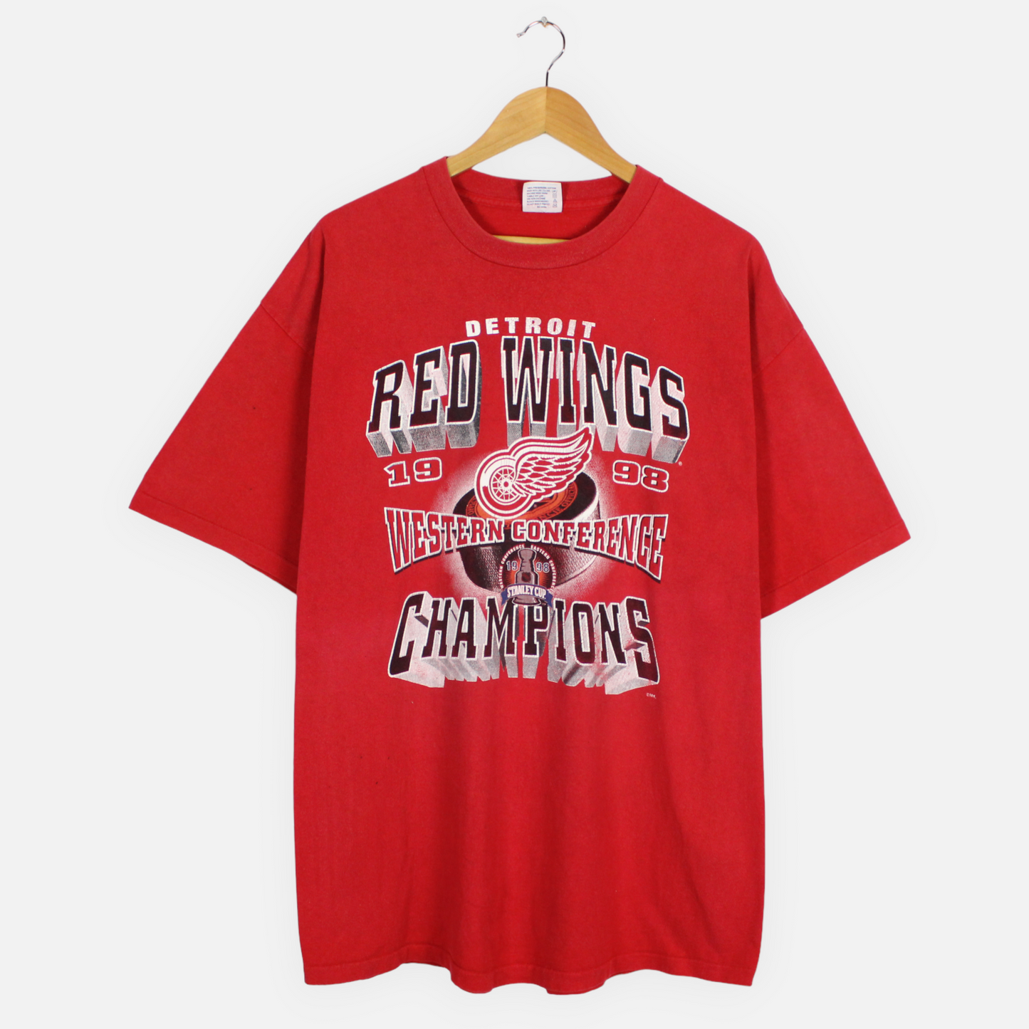 Vintage 1998 Detroit Red Wings NHL Tee - XXL