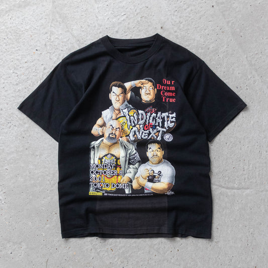 Vintage 2001 NJPW Indicate of Next Tee - M
