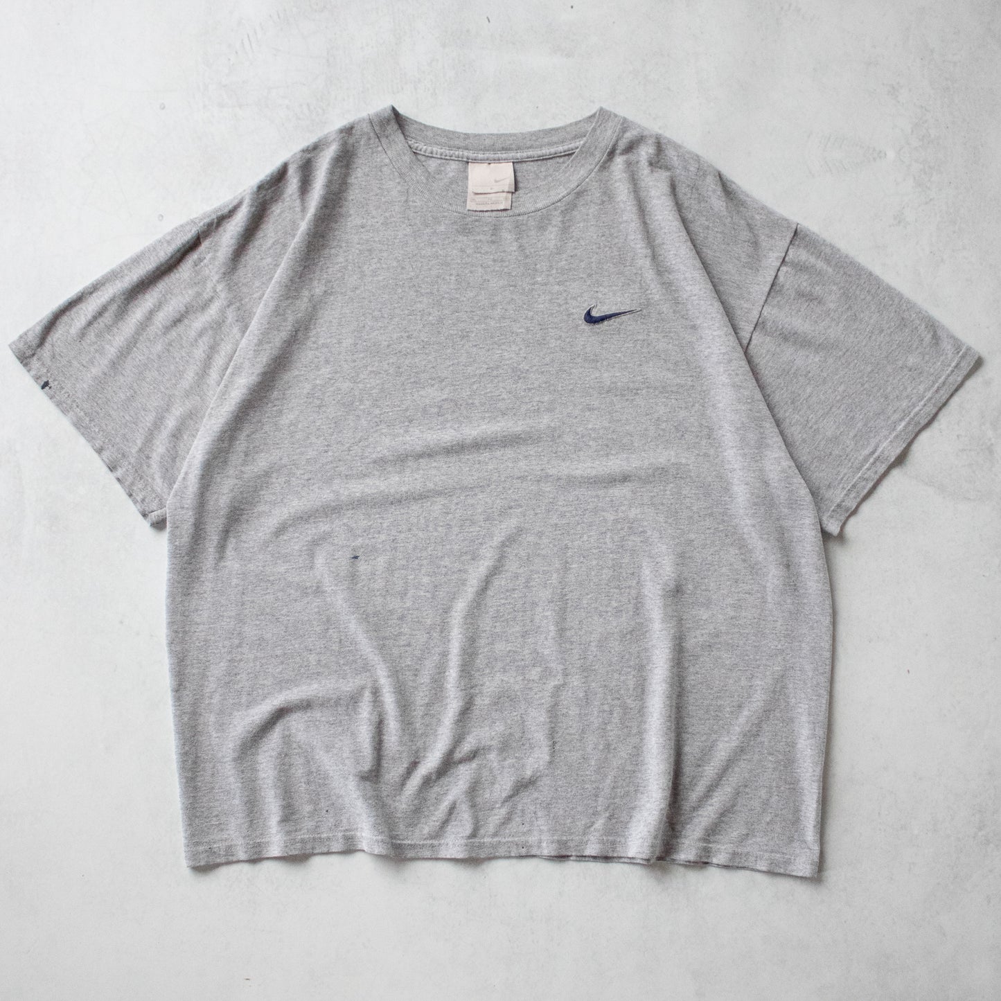 Vintage 90s Nike Mini Swoosh Embroidered Tee - XL