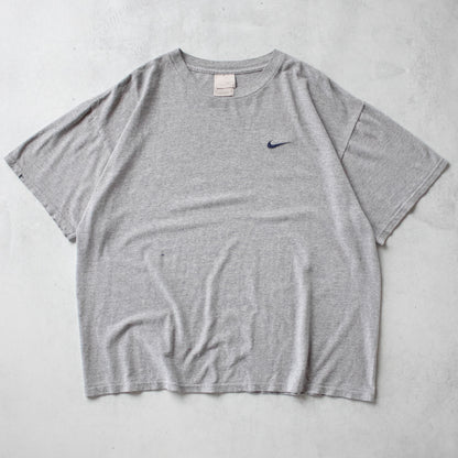 Vintage 90s Nike Mini Swoosh Embroidered Tee - XL