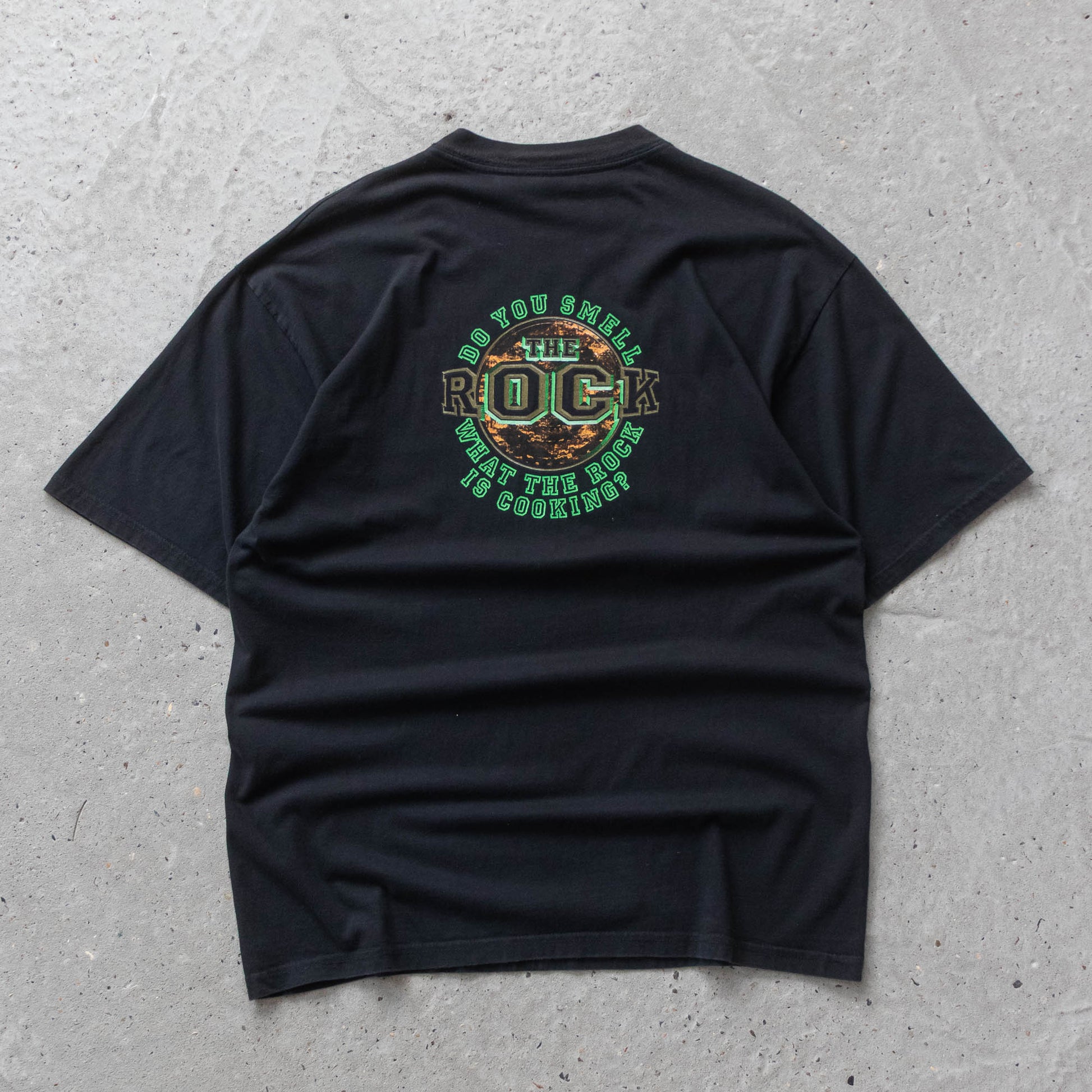 Vintage 1998 The Rock is Cooking WWF Tee - L - AL Vintage