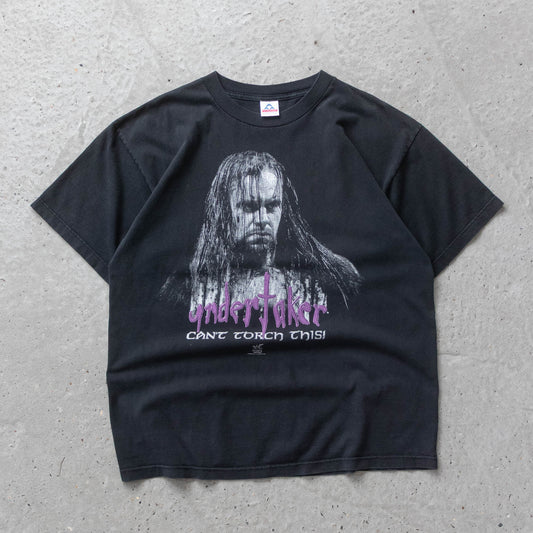 Vintage 1998 Undertaker Can't Torch This WWF Tee - XL