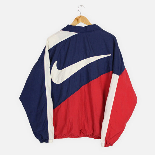 Vintage 90's Nike Big Swoosh Jacket - L