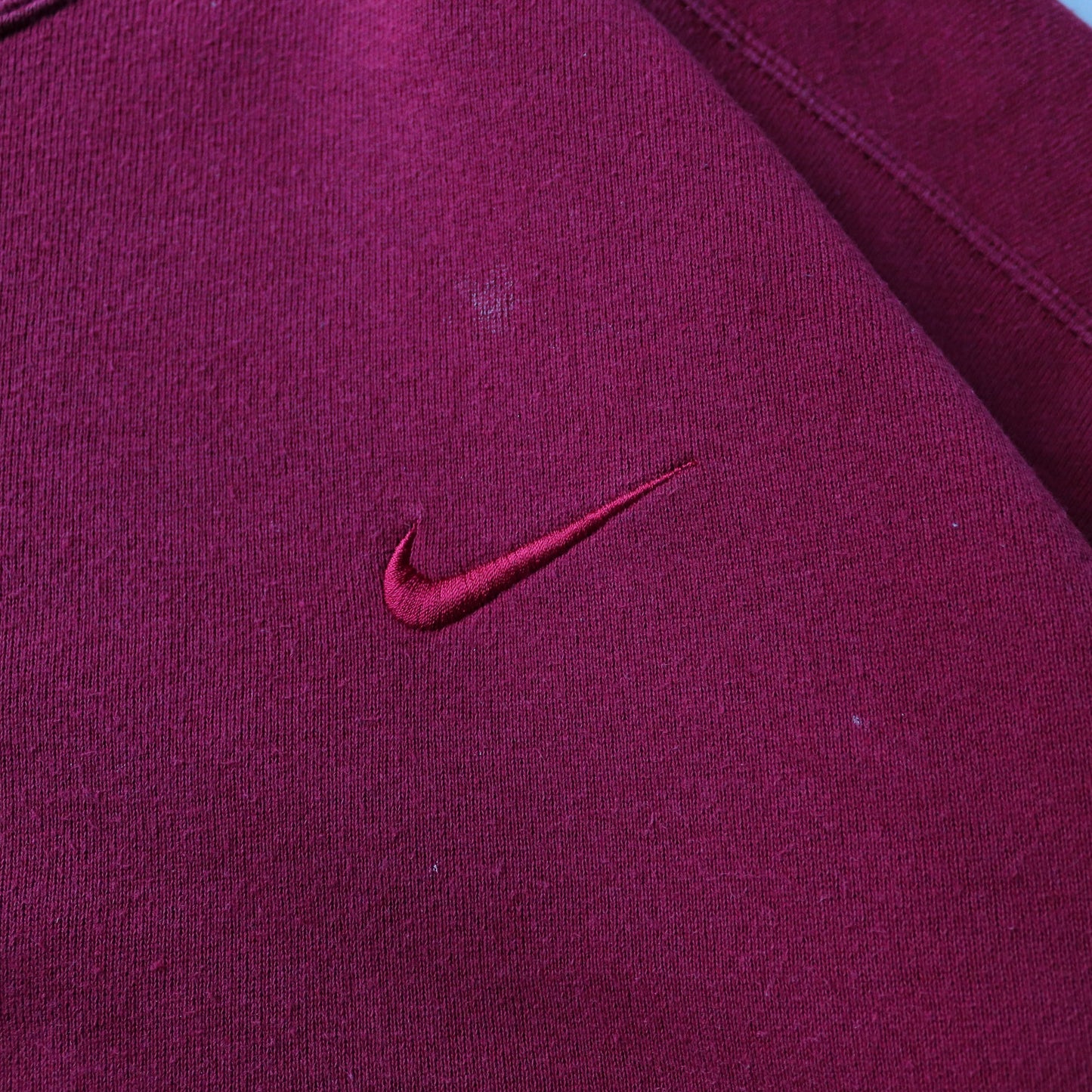 Vintage 90s Nike Mini Swoosh Sweatshirt - L