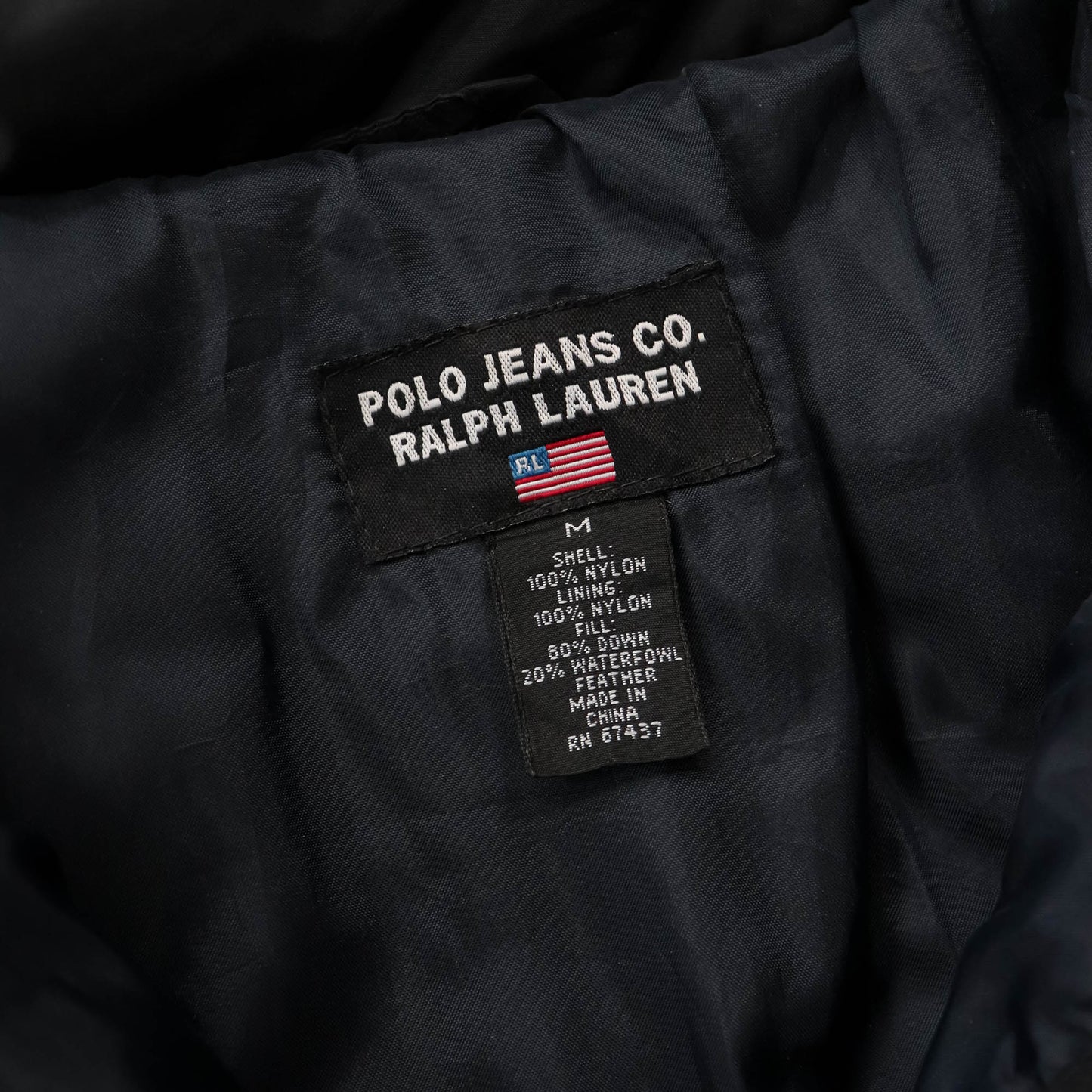 Polo Jeans Ralph Lauren Down Puffer Jacket - 90s (M)
