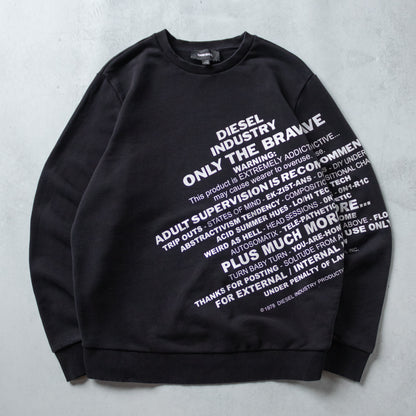 Vintage Diesel Graphic Sweatshirt - XL