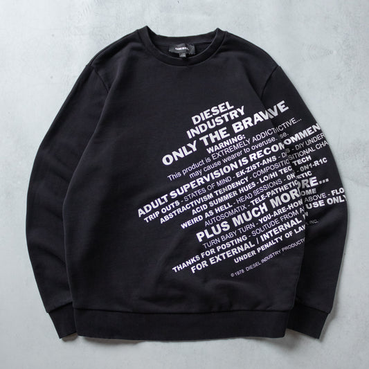 Vintage Diesel Graphic Sweatshirt - XL