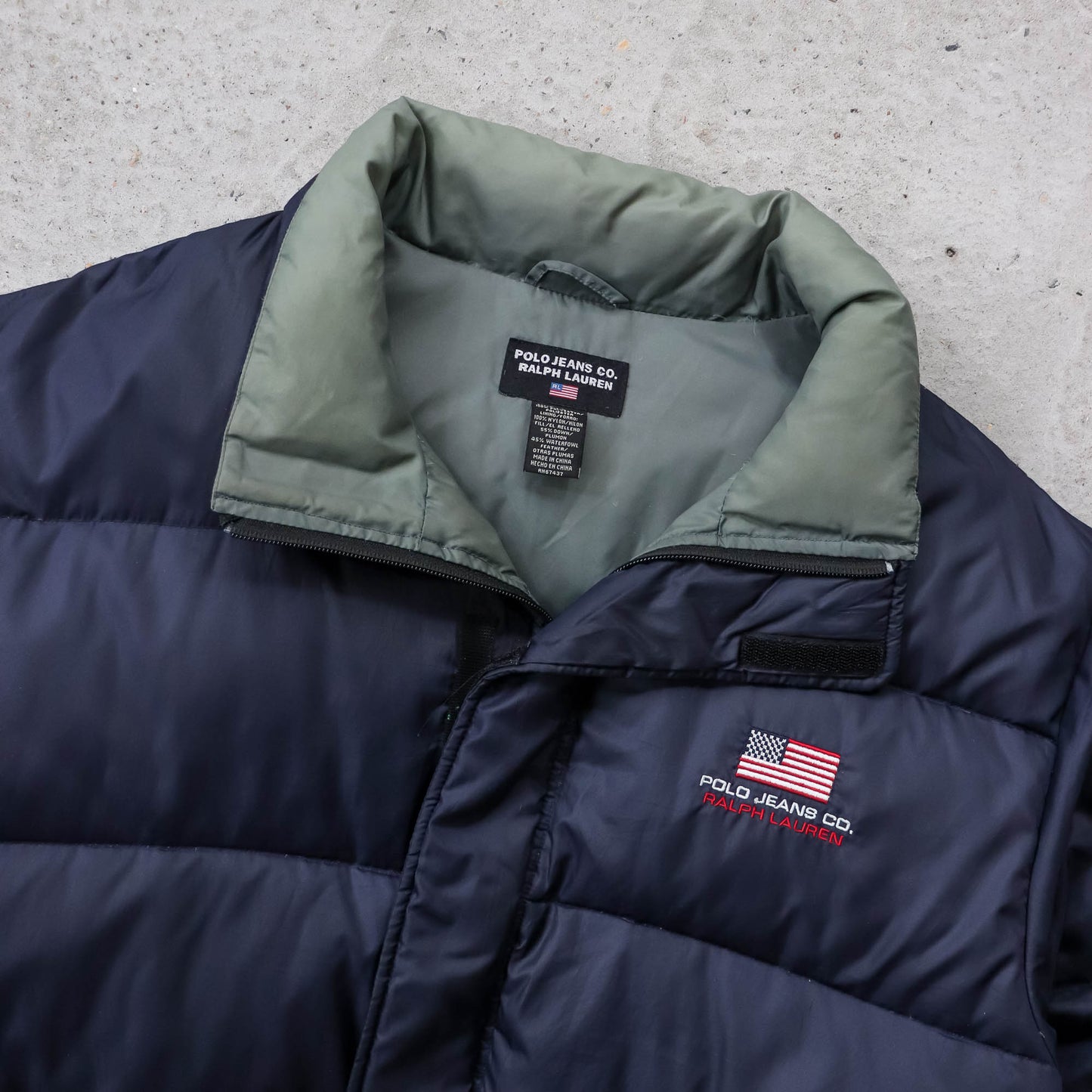 Polo Jeans Ralph Lauren Down Puffer Jacket - 90s (XL)