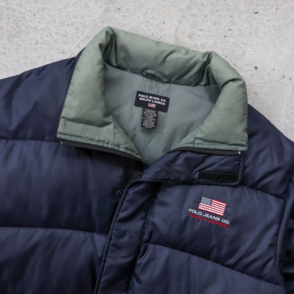 Polo Jeans Ralph Lauren Down Puffer Jacket - 90s (XL)