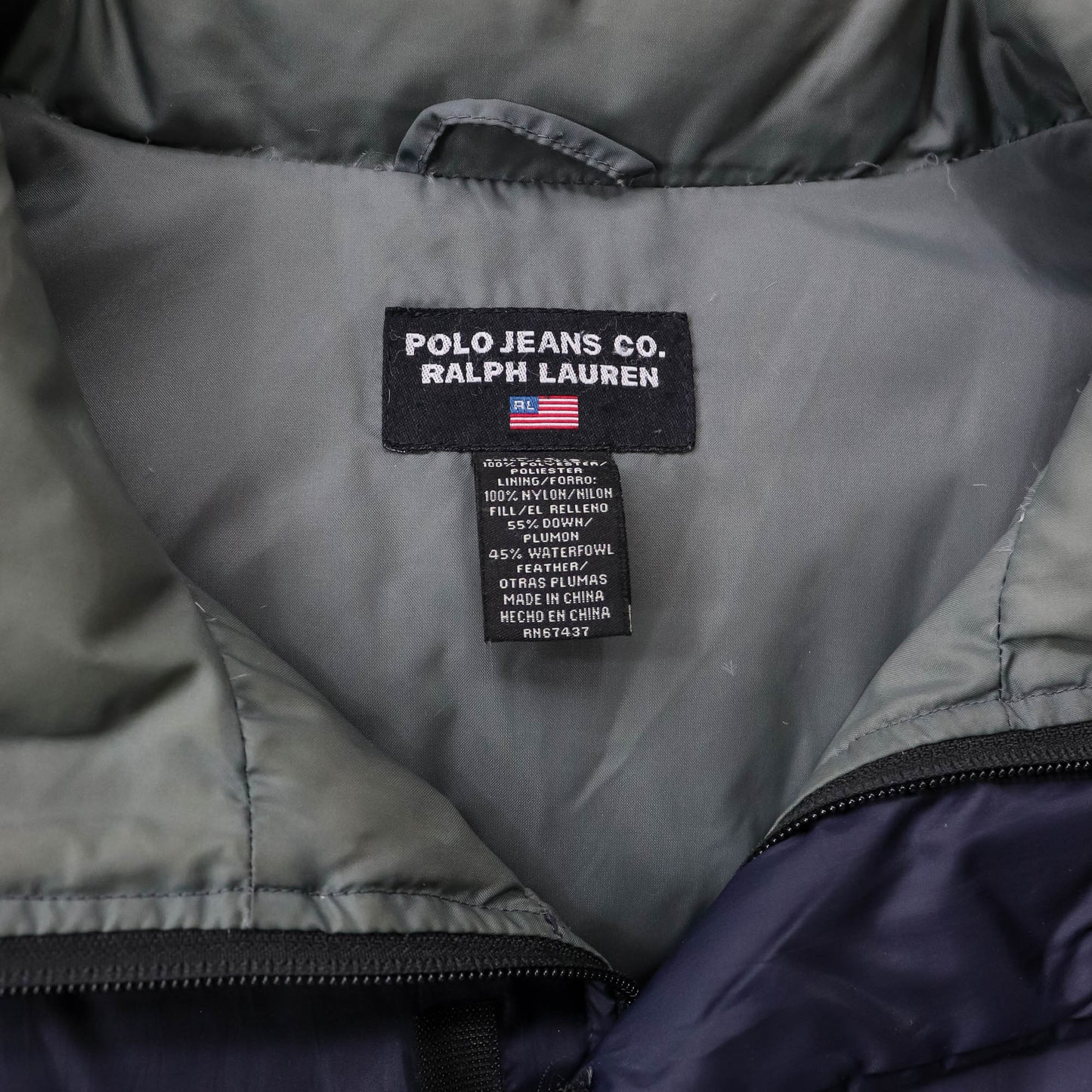 Polo Jeans Ralph Lauren Down Puffer Jacket - 90s (XL)