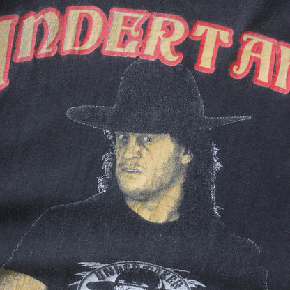 Vintage 90s Undertaker WWF Boot Tee - XL