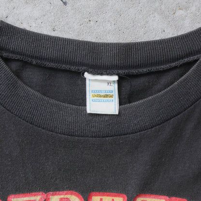 Vintage 90s Undertaker WWF Boot Tee - XL