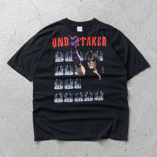 Vintage 1994 Undertaker Rest In Peace Euro WWF Tee - XL