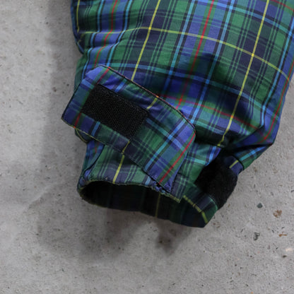 Tommy Hilfiger Plaid Down Puffer Jacket - 90s (L)